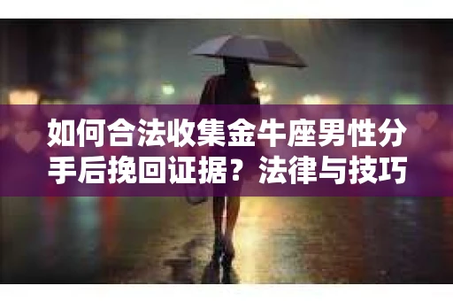 如何合法收集金牛座男性分手后挽回证据?法律与技巧的双重指导 如何合法收集金牛座男性分手后挽回证据?法律与技巧的双重指导