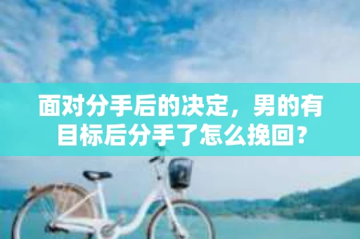 面对分手后的决定,男的有目标后分手了怎么挽回? 面对分手后的决定,男的有目标后分手了怎么挽回?