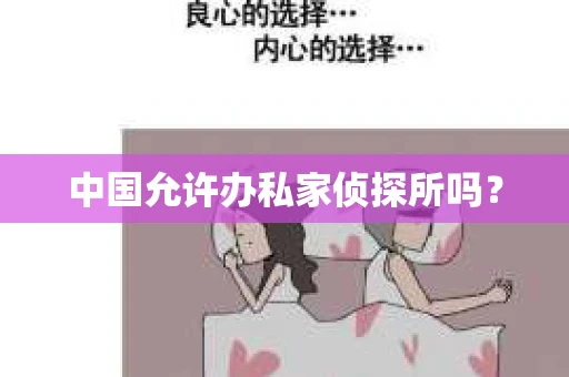 中国允许办私家侦探所吗？
