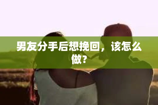 男友分手后想挽回,该怎么做? 男友分手后想挽回,该怎么做?