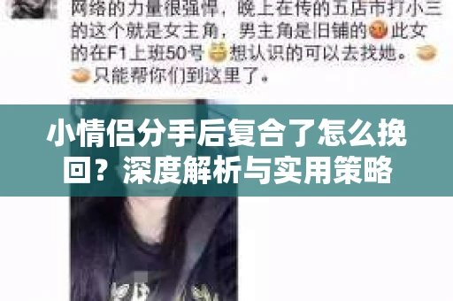 小情侣分手后复合了怎么挽回?深度解析与实用策略 小情侣分手后复合了怎么挽回?深度解析与实用策略