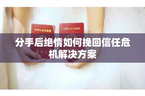 分手后绝情如何挽回信任危机解决方案