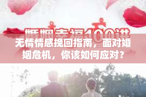 无情情感挽回指南，面对婚姻危机，你该如何应对？