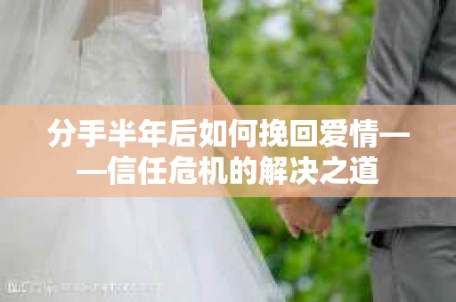 分手半年后如何挽回爱情——信任危机的解决之道